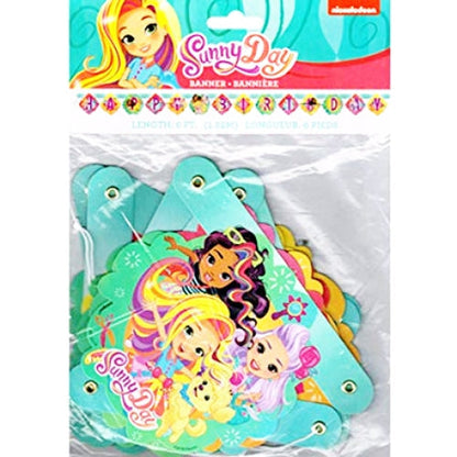 Unique Sunny Day Happy Birthday Party Banner (6 ft.)
