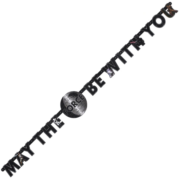 Unique May The Force Be With You Party Banner (5.75 ft.)