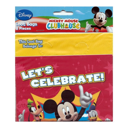 DesignWare Novelty Character Party Favor Treat/Loot Bags (8 Pack) Select Character