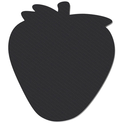 HeyDay Strawberry-Shaped Non-Slip Mouse Pad - Red (9" x 8")