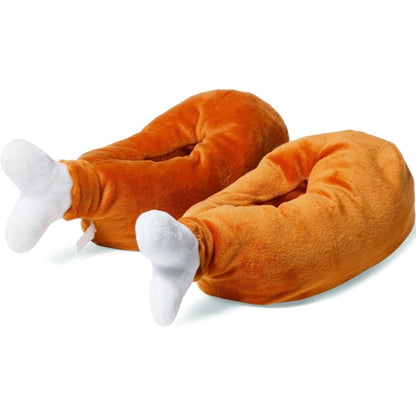 Vivitar Kids Turkey Legs Plush Slippers (One Pair) Select Size