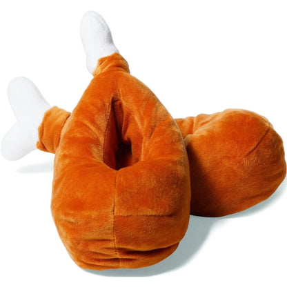 Vivitar Kids Turkey Legs Plush Slippers (One Pair) Select Size