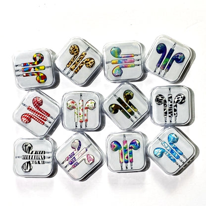 Wired Earbuds with Microphone (1 Count) Colors Vary