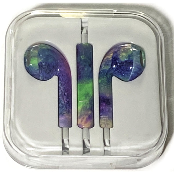 Wired Earbuds with Microphone (1 Count) Colors Vary