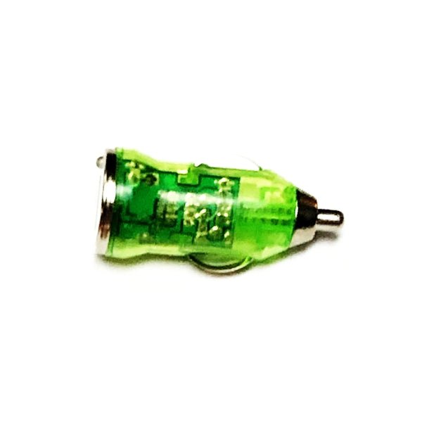 GetCharged Universal USB Car Charger Port (Select Color) Transparent Color Design - DollarFanatic.com