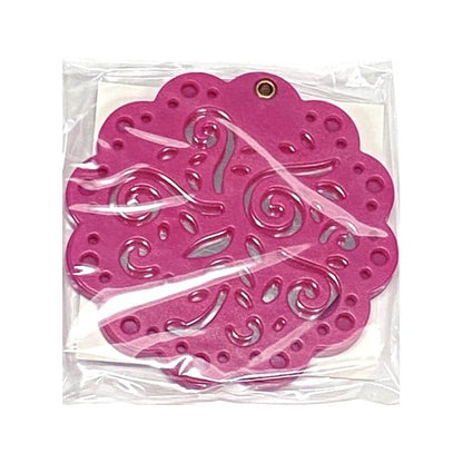 Modesa Floral Compact Mirror On - the - Go (2.75 in. dia.) Colors Vary - Dollar Fanatic